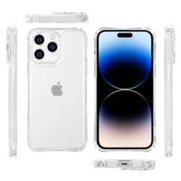 Anti-shock Back Cover iPhone 14 Pro Max TPU Siliconen Transparant Anti-shock Back Cover iPhone 14 Pro Max TPU Siliconen Transparant