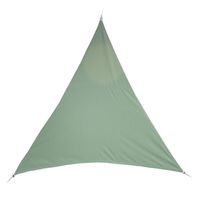 Premium kwaliteit schaduwdoek/zonnescherm Shae driehoek groen 3 x 3 x 3 meter