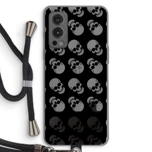 Musketon Skulls: OnePlus Nord 2 5G Transparant Hoesje met koord