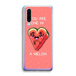 One In A Melon: Huawei P30 Transparant Hoesje