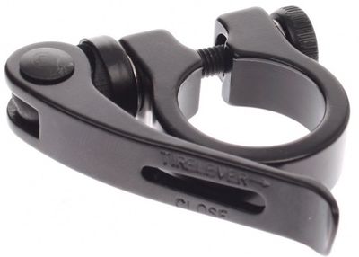 Ergotec Zadelpenklem SCQ 050 met snelspanner 28,6 mm zwart