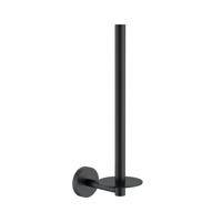 Reserve Wand Toiletrolhouder Sanilux Jessy Rond Mat Zwart Sanilux