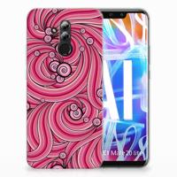 Huawei Mate 20 Lite | Hoesje maken | Swirl Pink