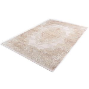 Oosterse Design - Viscose Vloerkleed - Vintage - Trasor - Zandkleur-200 x 290 cm