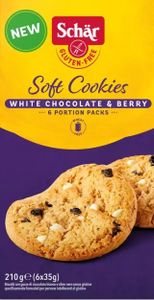 Schar White Choco & Berry Soft Cookies