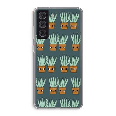 Sansevieria: Samsung Galaxy S21 FE Transparant Hoesje