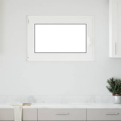 Kelderraam "RISOR" 90x70 cm draai-kiep DIN links wit