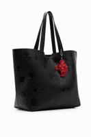 Extra grote shopper met Mickey Mouse - BLACK - U