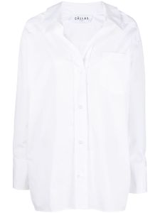 Câllas Milano chemise Petra à coupe oversize - Blanc