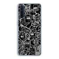 Vexx Black City : Oppo A91 Transparant Hoesje