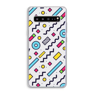 8-bit N°8: Samsung Galaxy S10 5G Transparant Hoesje