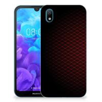 Huawei Y5 (2019) | TPU bumper | Geruit Rood