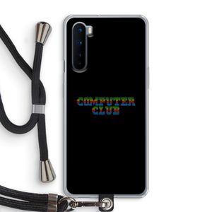 Retro: OnePlus Nord Transparant Hoesje met koord