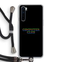 Retro: OnePlus Nord Transparant Hoesje met koord