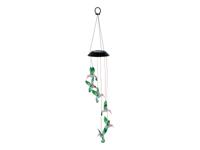 LIVARNO home Solar LED-windspel (Groene kolibri&apos;s)