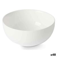 Kom Vivalto LZKW-50 LZKW-50 Wit Opaal glas 13 x 6 x 13 cm (48 Stuks)