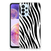 Samsung Galaxy A23 TPU Hoesje Zebra