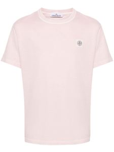 Stone Island t-shirt en coton - Rose