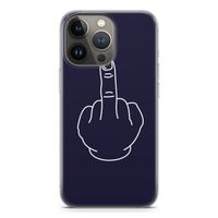 F**k U: iPhone 13 Pro Transparant Hoesje