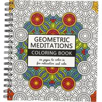 Creativ Company Kleurboek, geometric, afm 19,5x23 cm, aantal pagina&apos;s 64, 1 stuk