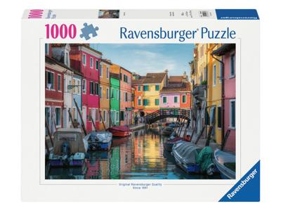 Ravensburger Puzzel 1000 stukjes (Burano in Italië   )