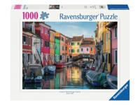 Ravensburger Puzzel 1000 stukjes (Burano in Italië   )