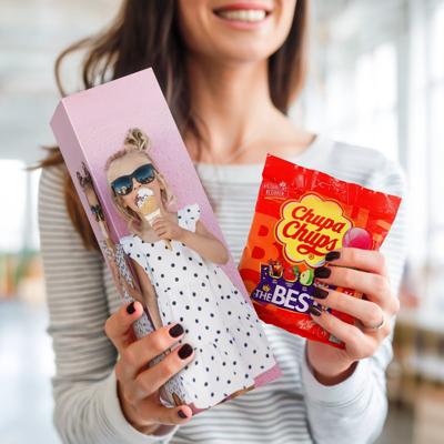 Lollys pakket personaliseren - 32 Chupa Chups lollys mix