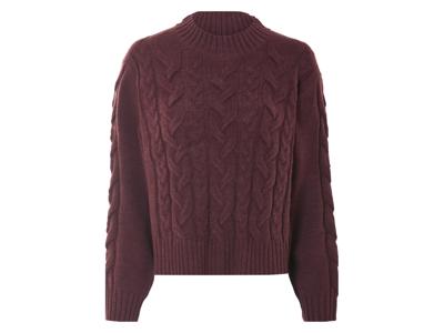 esmara Grofgebreide dames trui (Bordeaux, S (36/38))