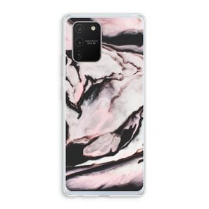 Roze stroom: Samsung Galaxy S10 Lite Transparant Hoesje