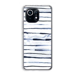 Ink Stripes: Xiaomi Mi 11 Transparant Hoesje