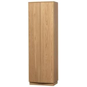 WOOOD Zuma hoge kast 67 cm - Eiken - Transparant - 210x67x46 cm