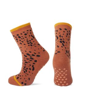 Antislip kindersokken met animal print