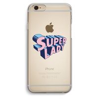 Superlady: iPhone 6 / 6S Transparant Hoesje Superlady: iPhone 6 / 6S Transparant Hoesje