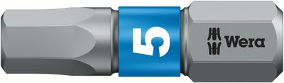 Wera 840/1 BTZ Zeskant Bits, 6,0 x 25 mm - 1 stuk(s) - 05056687001