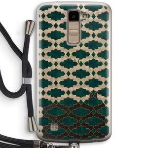 Moroccan tiles: LG K10 (2016) Transparant Hoesje met koord