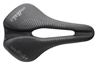 Selle Italia Max Novus Boost Evo TI 316 Gel Superflow Zadel - Zwart Selle Italia Max Novus Boost Evo TI 316 Gel Superflow Zadel - Zwart