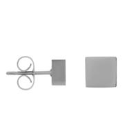 iXXXi Oorbellen Abstract Square Zilver