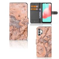 Samsung Galaxy A32 5G | Bookcase | Marmer Oranje