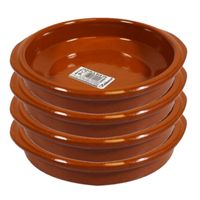 Set van 12x stuks tapas bakjes/schaaltjes Alicante met handvatten 16 cm