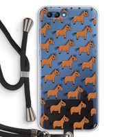 Pony: Honor 10 Transparant Hoesje met koord