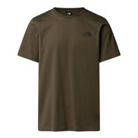 The North Face S/S Redbox Edge Of Light Infill T-shirt Heren New Taupe Green/TNF Black M