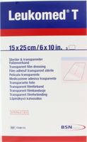 Transparant wondverband T 15 x 25cm steriel