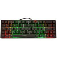 Toetsenbord CoolBox mini TM065 Zwart Qwerty Spaans