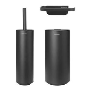 Brabantia MindSet Toiletaccessoires Set van 3 - Mineral Infinite Grey