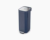 Joseph Joseph - Porta Prullenbak 40 liter - Roestvast Staal - Blauw - thumbnail