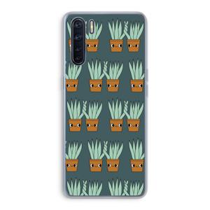 Sansevieria: Oppo A91 Transparant Hoesje