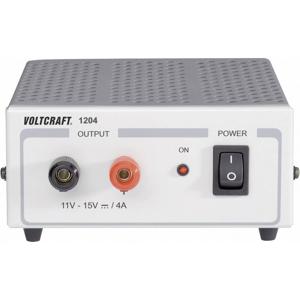 VOLTCRAFT FSP 1204 Labvoeding, vaste spanning 11 - 15 V/DC 4 A 60 W Aantal uitgangen: 1 x