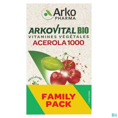 Arkovital Acerola 1000 Bio Familypack 60 Tabletten