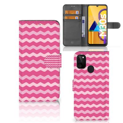 Samsung Galaxy M21 | M30s | Telefoon Hoesje | Waves Pink