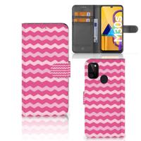 Samsung Galaxy M21 | M30s | Telefoon Hoesje | Waves Pink